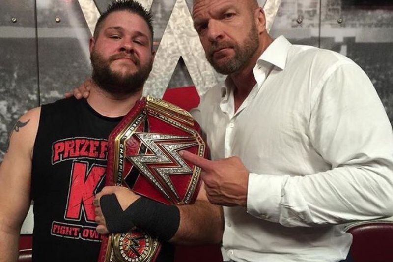 Triple H helped KO win the Universal Title