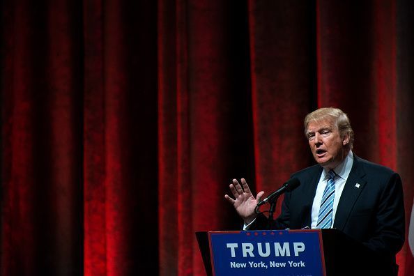 Republican Presidential Candidate Donald Trump Appears With His Vice Presidential Candidate Pick Indiana Gov. Mike Pence