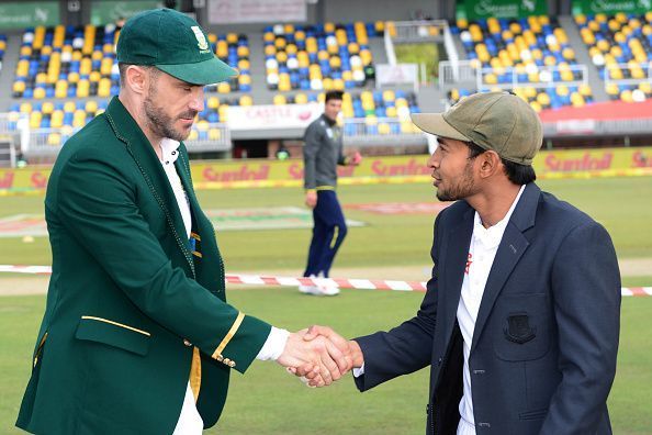 Faf du Plessis Mushfiqur Rahim