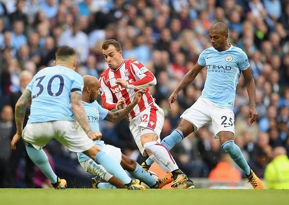 Manchester City v Stoke City - Premier League