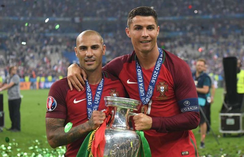 Cristiano Ronaldo helped Portugal win the Eurocup in 2016