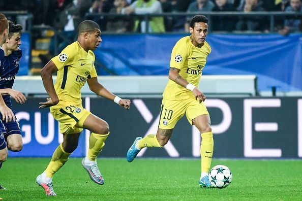 PSG eased past Anderlecht last night