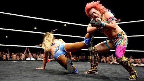 Asuka and Emma have previously faced each other during their NXT days