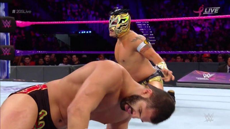 Kalisto took on Ariya Daivari in his first 205 Live match.