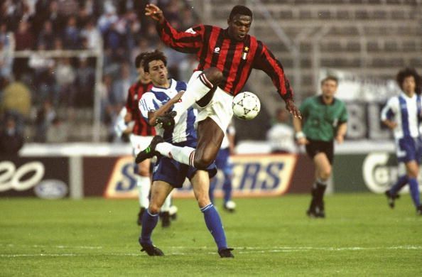 Marcel Desailly of AC Milan