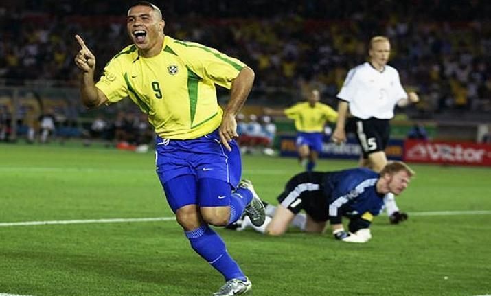 Brazilian legend Ronaldo was the ultimate number 9