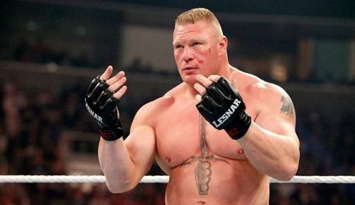 Brock Lesnar was supposed to answer Jinder's challenge on Monday Night Raw