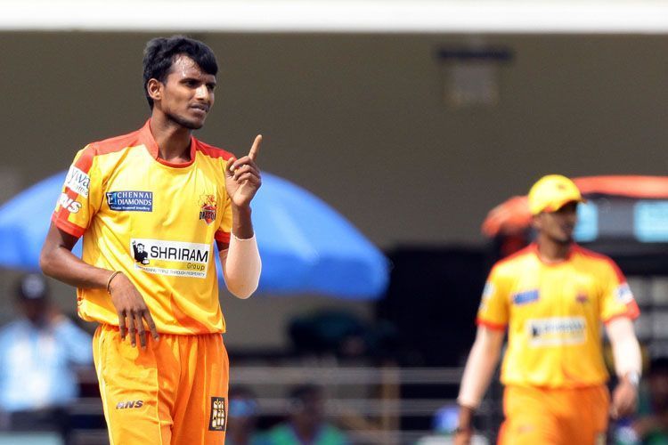 T Natarajan was bought for a sum of 40 lakhs in 2018 by SRH.