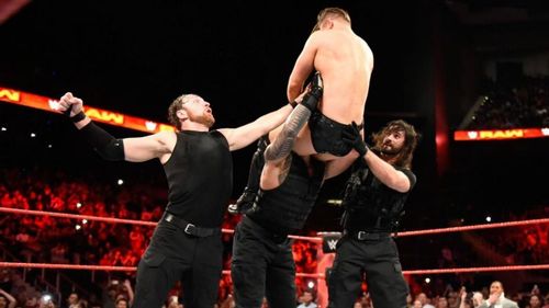 Shield was not quite done with The Miz after Raw went off the air