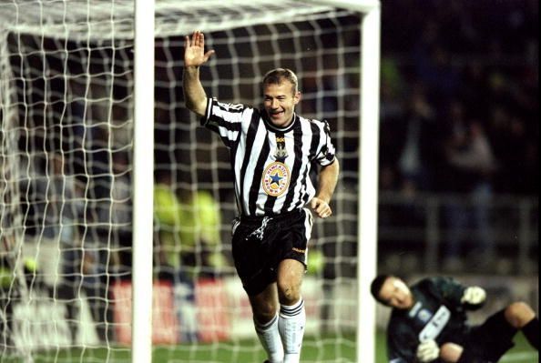 Alan Shearer of Newcastle