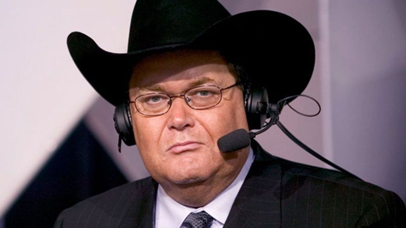 Jim Ross on the mic