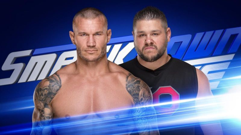 Randy Orton will face Kevin Owens in singles competition on SmackDown live this week