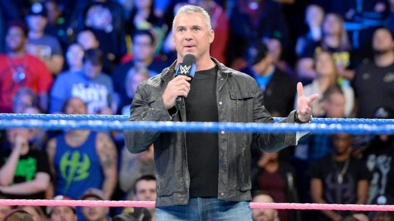 Shane McMahon addresses the siege.