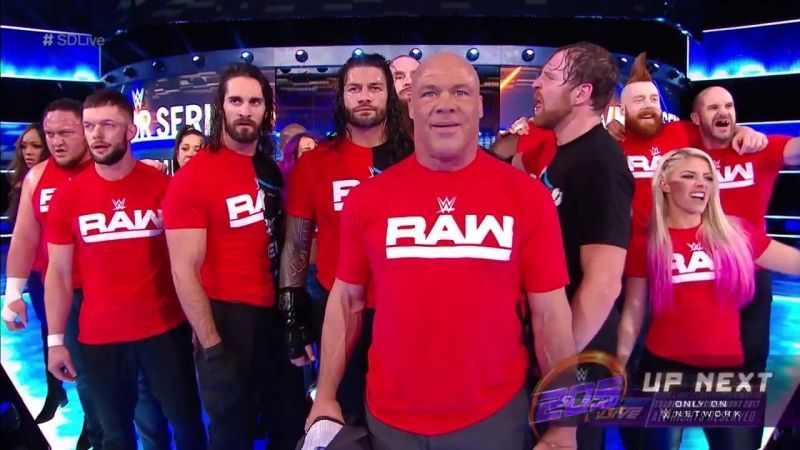 The Raw Roster waited for the right moment to strike