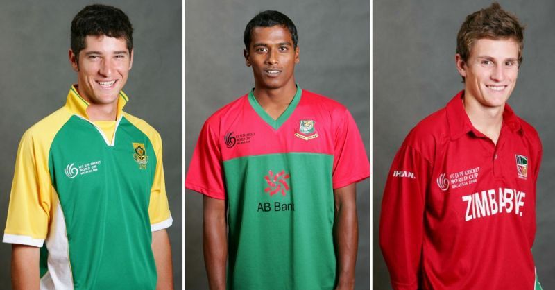 Wayne Parnell, Rubel Hossain and Peter Moor