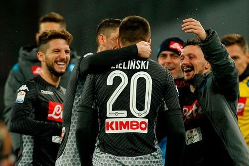 Napoli came out on top to maintain their lead in the Serie A