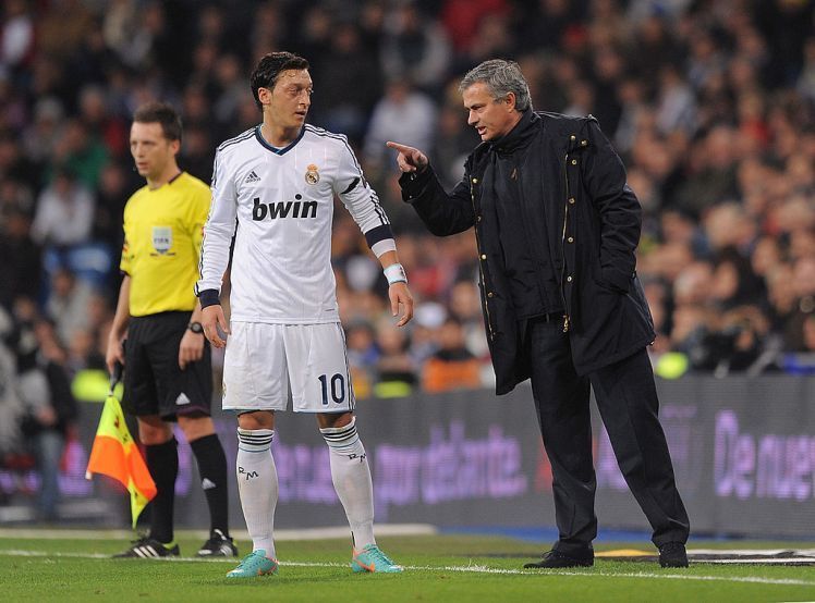 Image result for mesut ozil mourinho