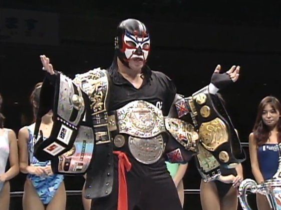 The Great Sasuke, aka Masa Michinoku, Patriarch of Michinoku Pro.