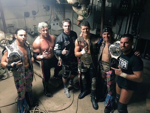 Stephen Amell is the Bullet Club's newest member