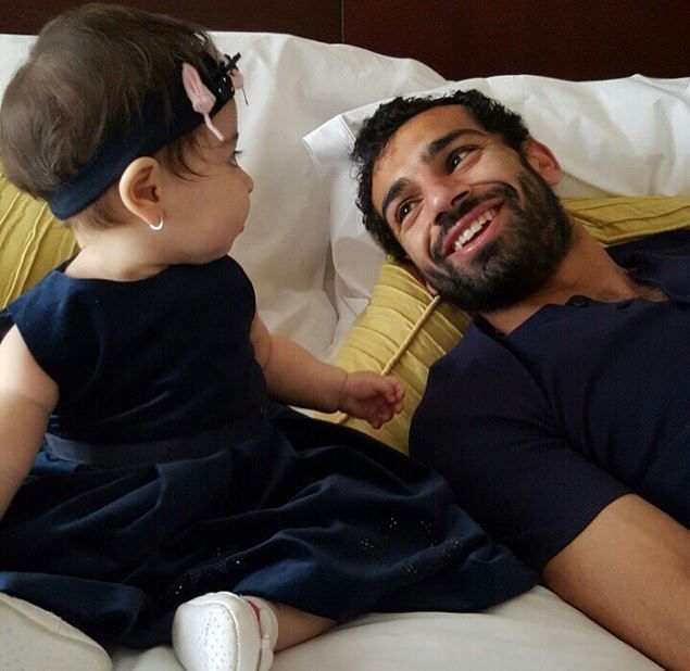 Image result for mohamed salah daughter