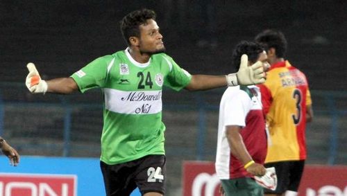 Debjit Majumder was a part of Mohun Bagan's I-League winning squad in 2015