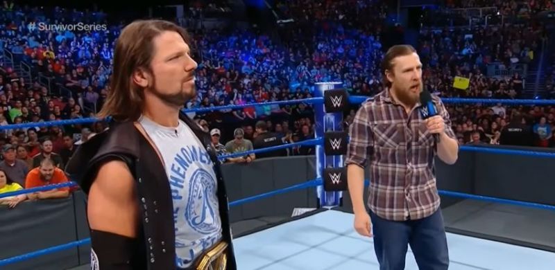 Daniel Bryan and AJ Styles