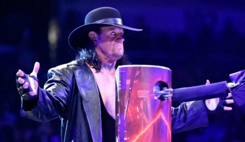 The  Undertaker entering a WWE ring