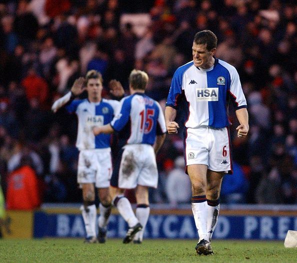 Craig Short in action for Blackburn Rovers