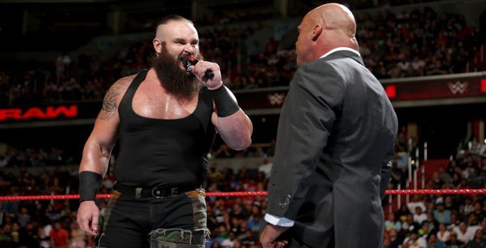 It wasn&#039;t so long ago that Kurt Angle and Braun Strowman weren&#039;t friends