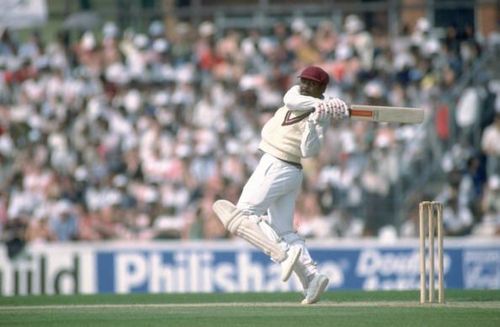 Greenidge was one of the greatest exponents of the hook shot