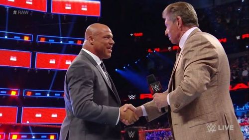 Kurt Angle is the current RAW GM