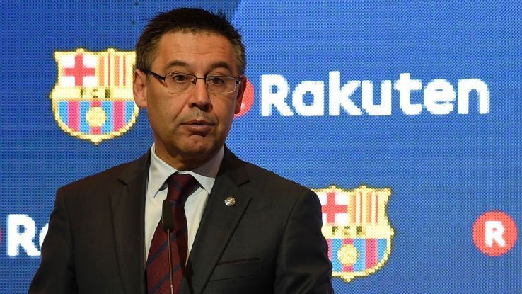 Barcelona president Josep Bartomeu is the source of major discontent for many fans of the Catalan club