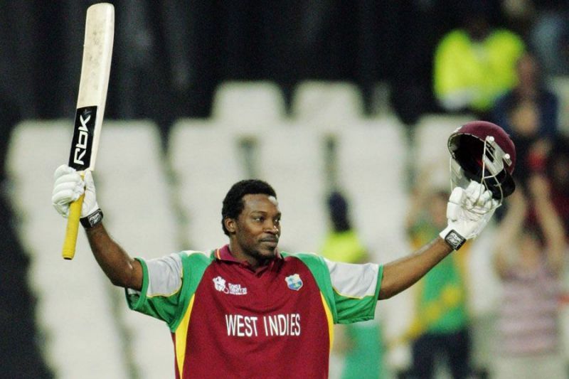 Gayle scored a century and extras finished as the fourth-highest run-scorer in the match