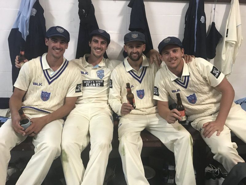 Australia's New South Wales bowling quartet 