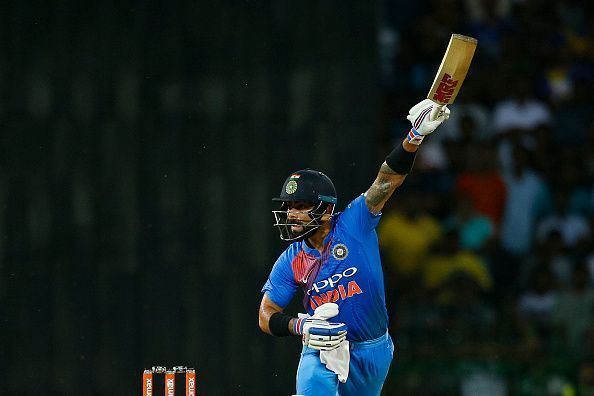 Virat Kohli continued on his record-breaking run