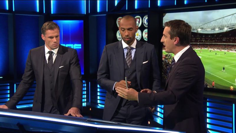 Image result for gary neville sky sports studio