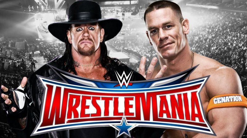 John Cena and The Undertaker have never faced each other on the biggest stage