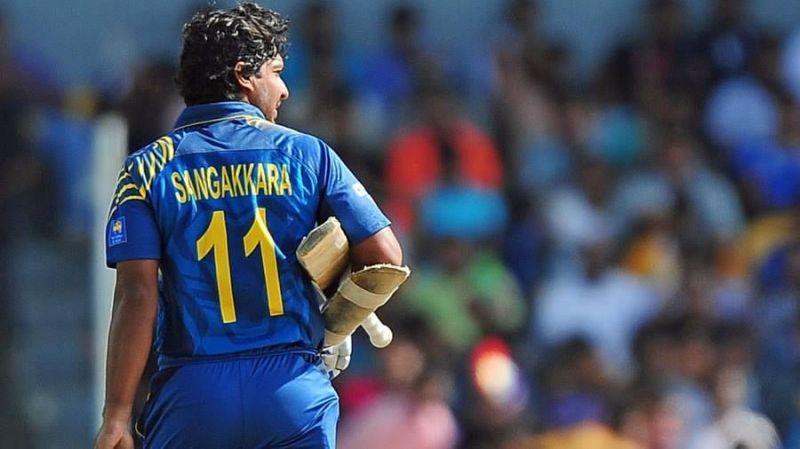 Sangakkara wore the number 11 on his back for most part of his career