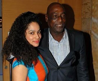 Masaba Gupta with his father, Sir Viv Richards