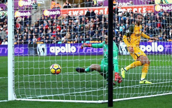 Swansea City v Brighton and Hove Albion - Premier League