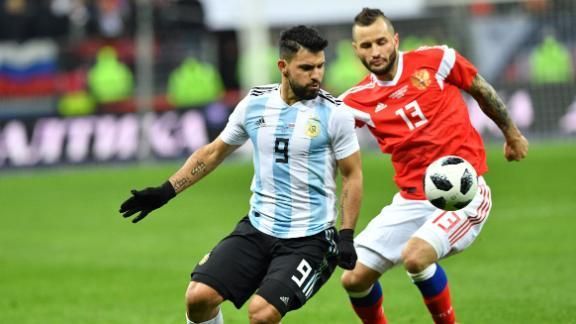 International friendly: Russia vs Argentina