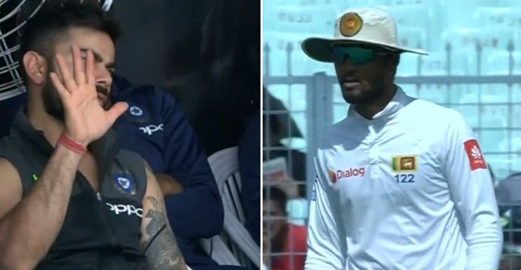 Umpire's failure to penalise it didn't go down too well with Kohli