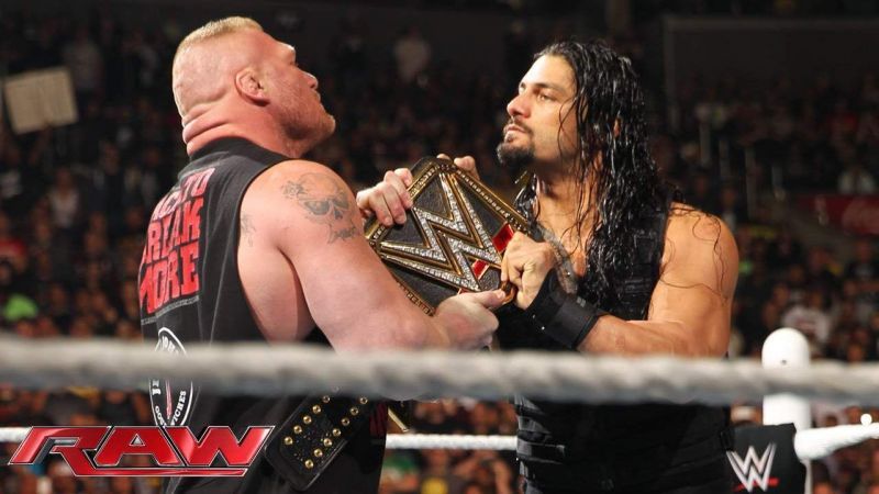 Roman Reigns vs. Brock Lesnar WrestleMania 34