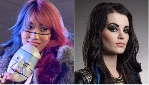 Paige vs. Asuka WrestleMania 34