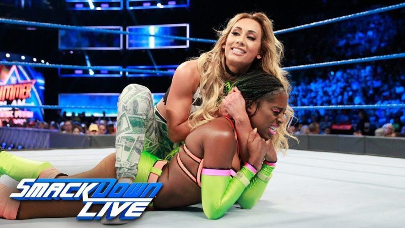 Carmella vs. Naomi