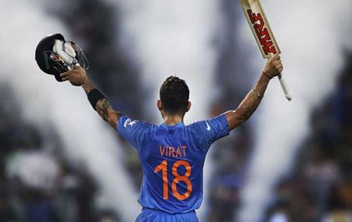 The number '18' has become synonymous with Kohli