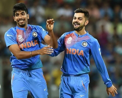 Kohli and Bumrah continued to stay atop the batting and bowling charts respectively