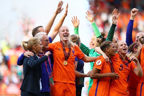 Netherlands v Denmark - UEFA Women&#039;s Euro 2017: Final