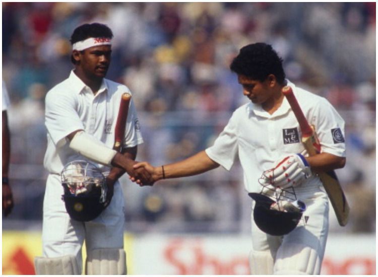 Vinod Kambli Sachin Tendulkar