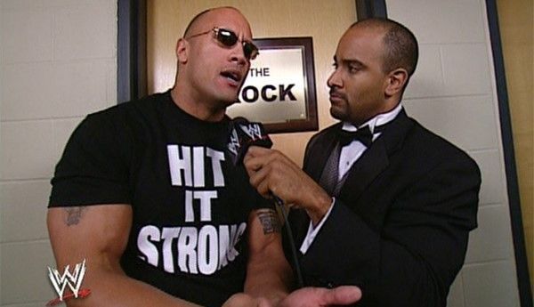 Jonathan Coachman had words of high praise for The Rock